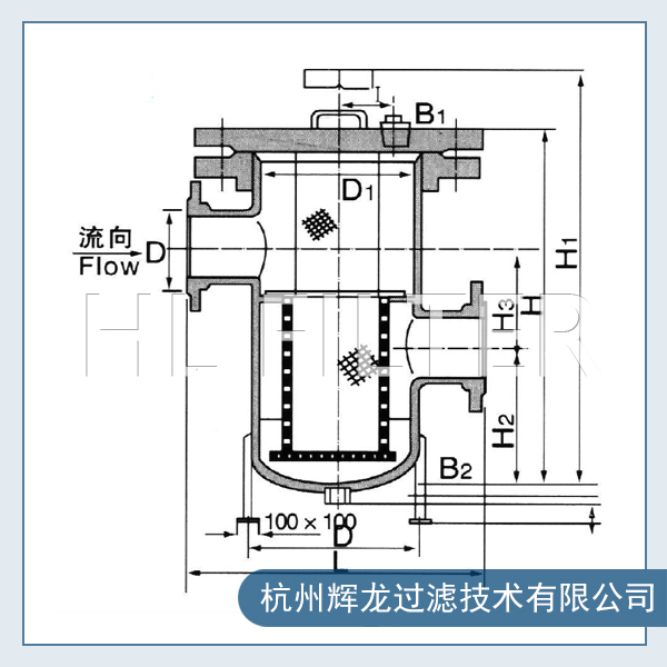 SRB直通弧底籃式過濾器的使用及技術(shù)參數(shù)是怎樣的？